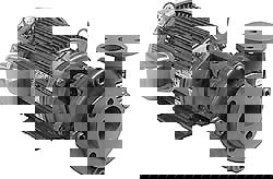 AC Straight Pump: 230/460V, 10 hp, 3 Phase, Cast Iron Housing, Stainless Steel Impeller